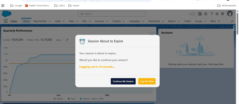 Session about to expire — stay secure with SmartSession Manager