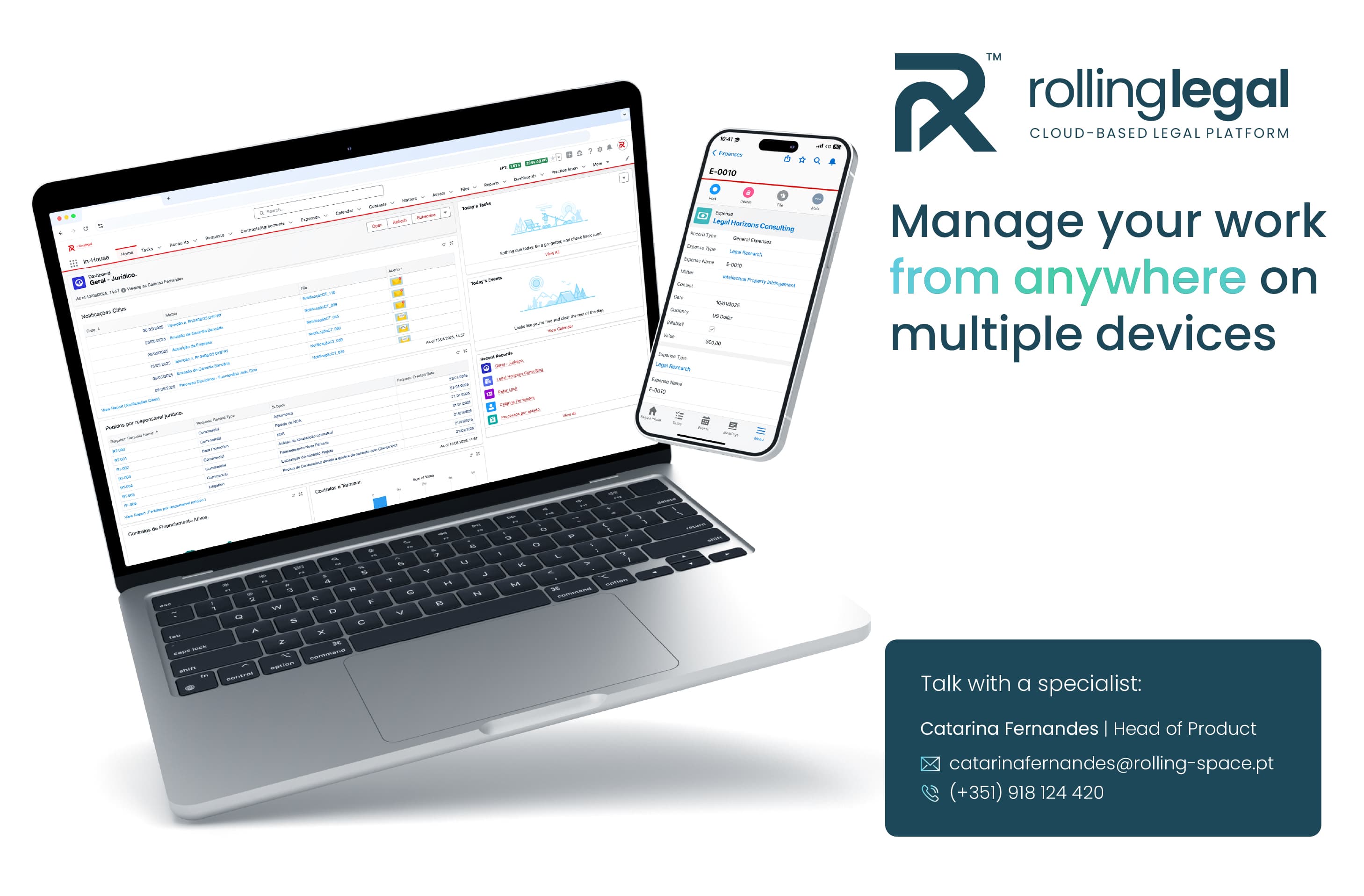 Manage your Work from anywhere on multiple devices