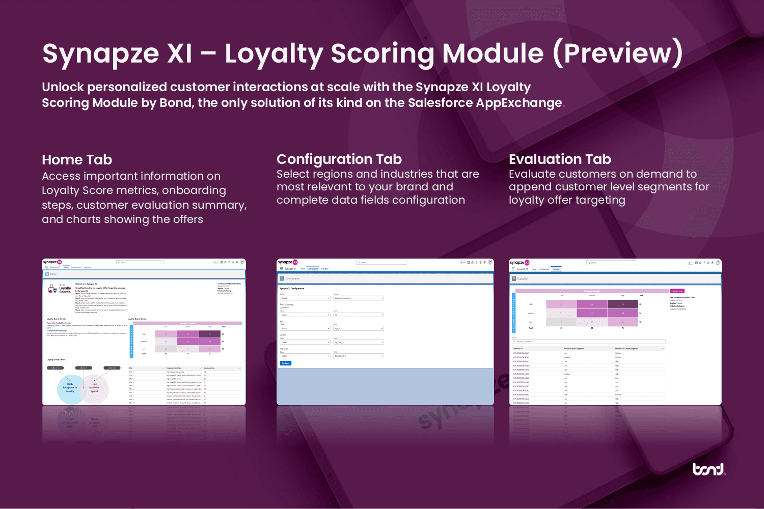Simplified customer evaluation with easy data access, reliable setup, and seamless navigation.