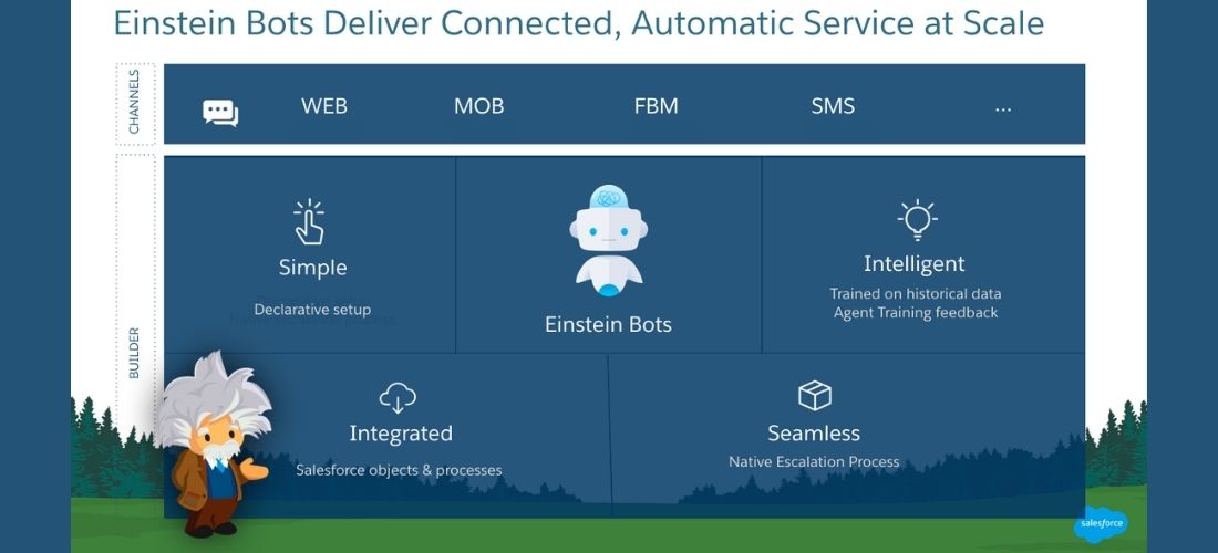 Salesforce App 2: Einstein Chatbot App
