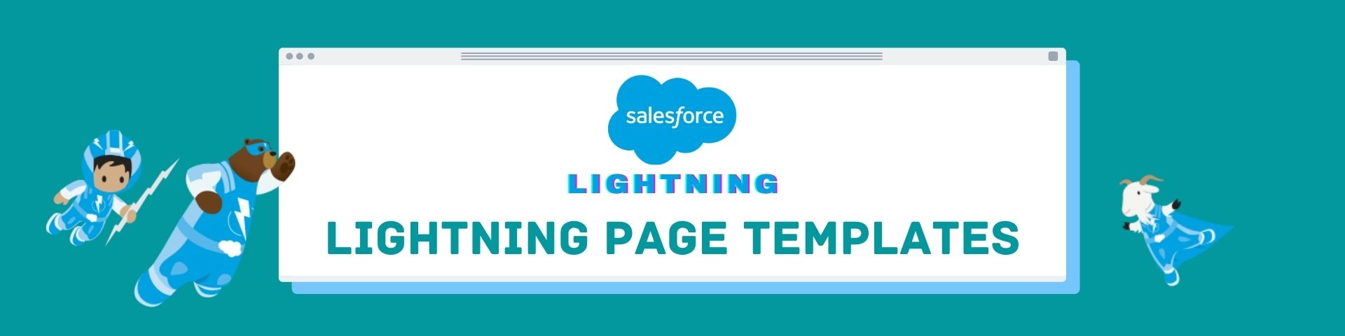 Salesforce Lightning Page template