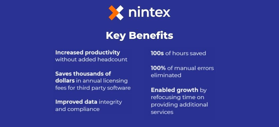 Nintex Key Benefits