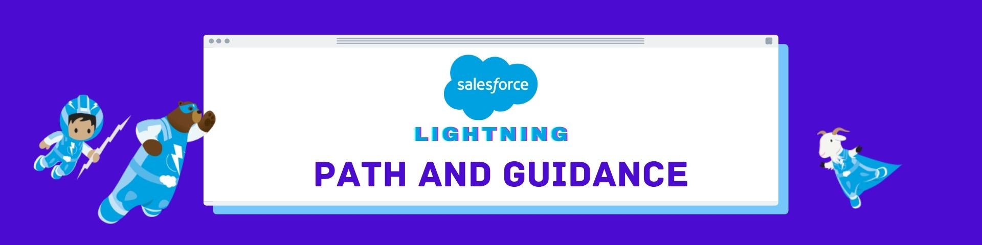Salesforce Lightning path and guidance