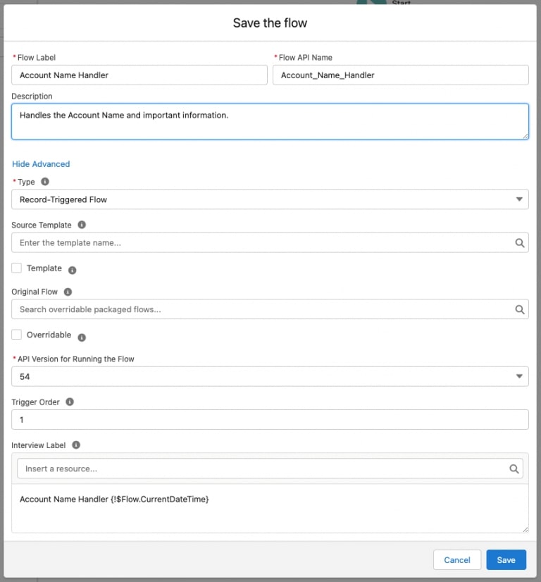 Flow Trigger Order Priority