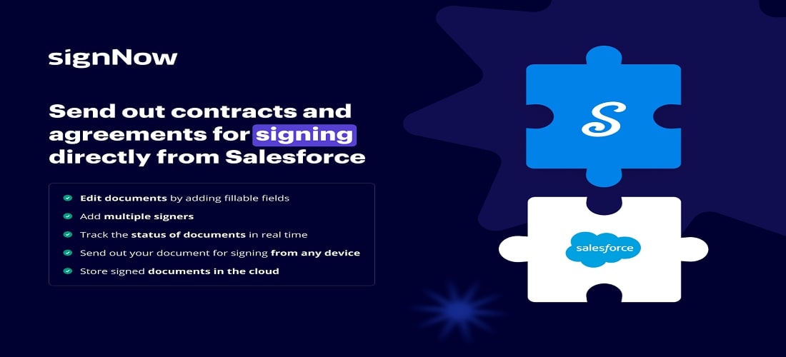 Salesforce App 3: signNow